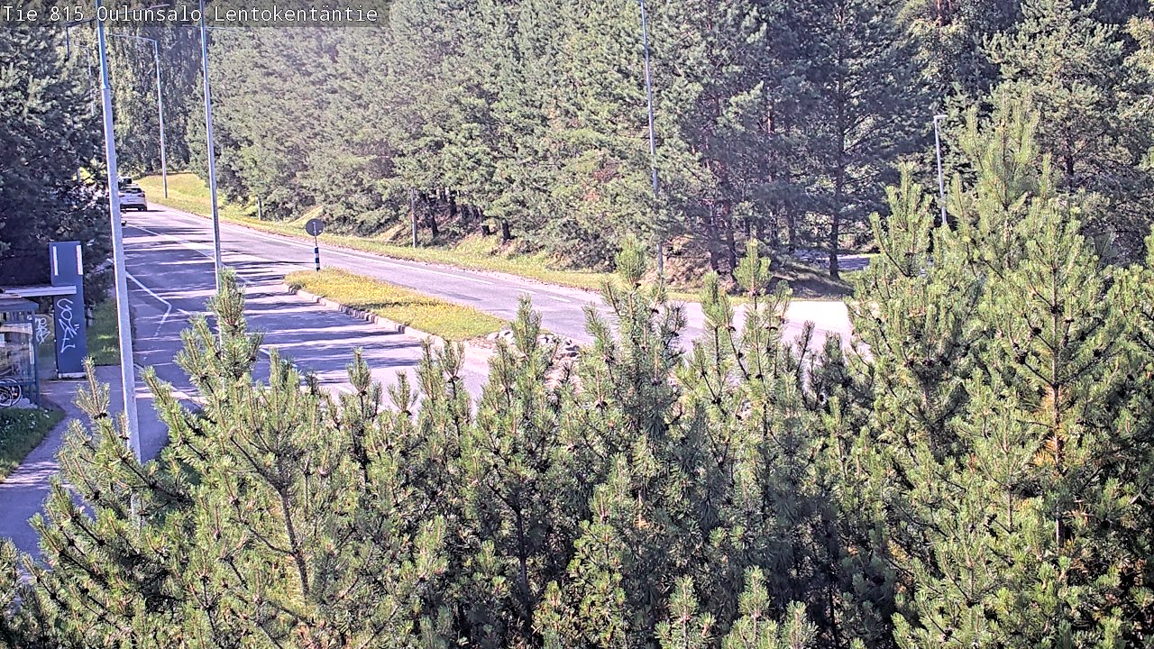 Kelikamerat Kuva Tie 816 Oulunsalo, Lentokentäntie, Oulu, Pohjois-Pohjanmaa