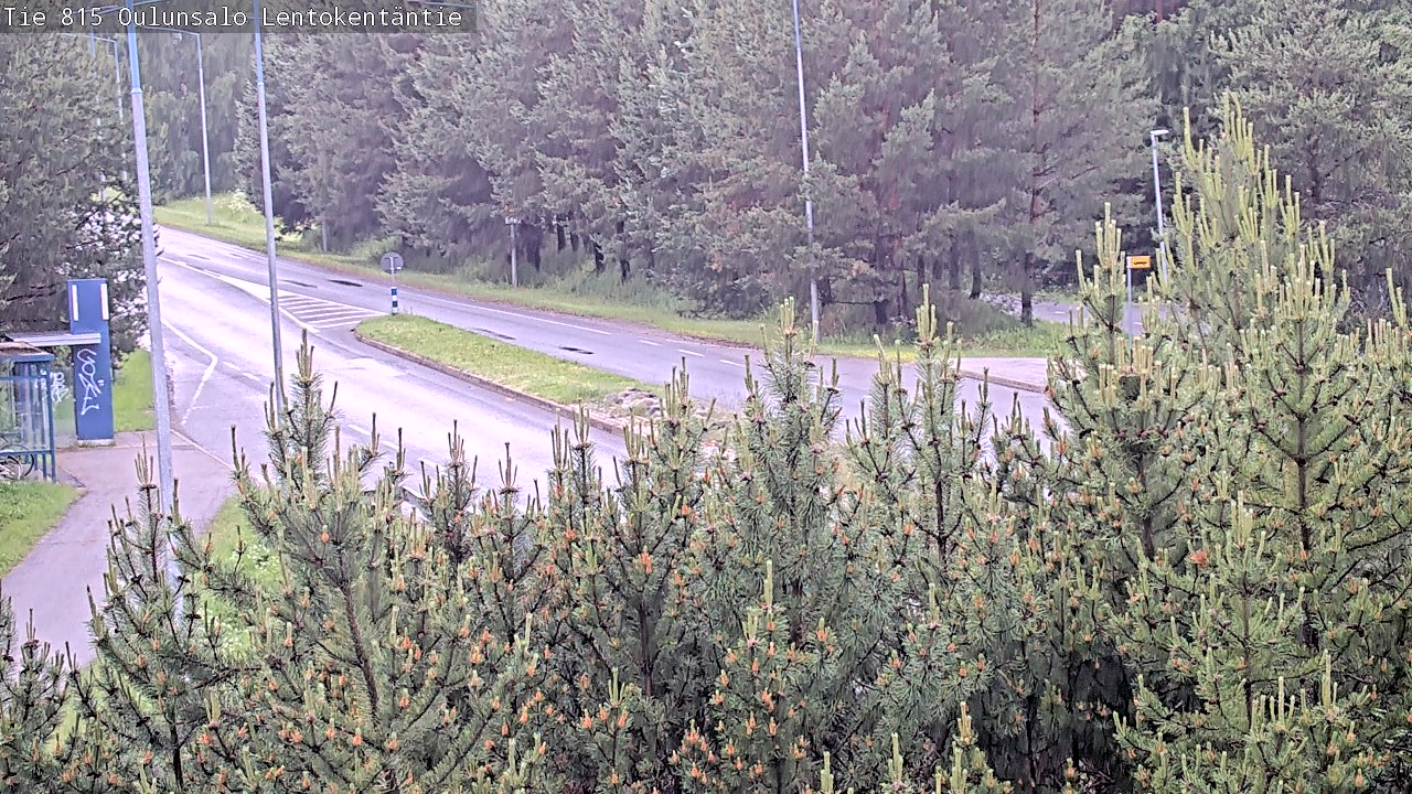 Kelikamerat Kuva Tie 816 Oulunsalo, Lentokentäntie, Oulu, Pohjois-Pohjanmaa