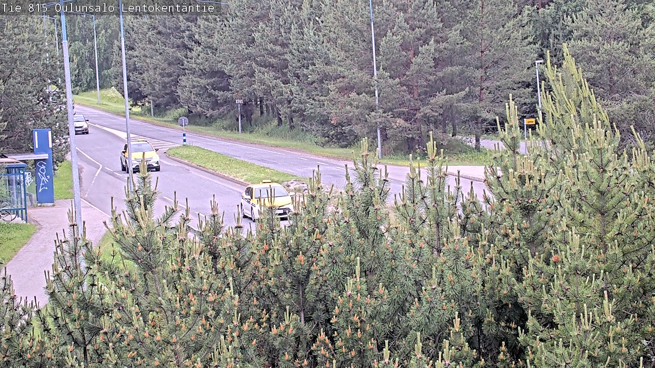 Kelikamerat Kuva Tie 816 Oulunsalo, Lentokentäntie, Oulu, Pohjois-Pohjanmaa