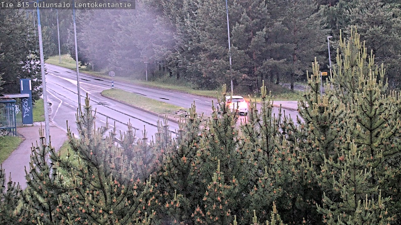 Kelikamerat Kuva Tie 816 Oulunsalo, Lentokentäntie, Oulu, Pohjois-Pohjanmaa