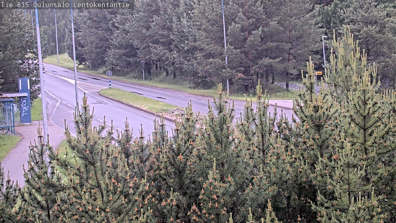Kelikamerat Kuva Tie 816 Oulunsalo, Lentokentäntie, Oulu, Pohjois-Pohjanmaa