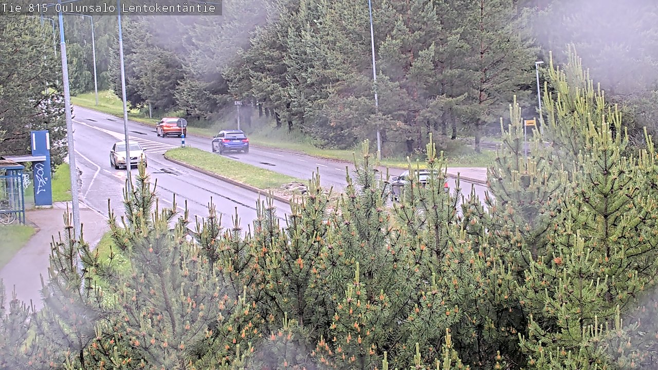 Weather Camera Image Road 816 Oulunsalo, Lentokentäntie, Oulu, Pohjois-Pohjanmaa