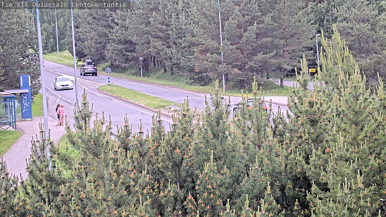 Kelikamerat Kuva Tie 816 Oulunsalo, Lentokentäntie, Oulu, Pohjois-Pohjanmaa