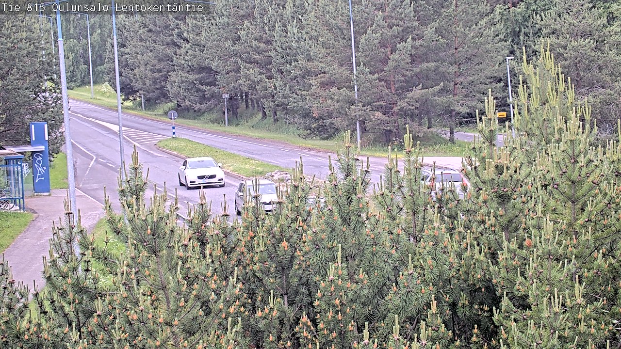Kelikamerat Kuva Tie 816 Oulunsalo, Lentokentäntie, Oulu, Pohjois-Pohjanmaa
