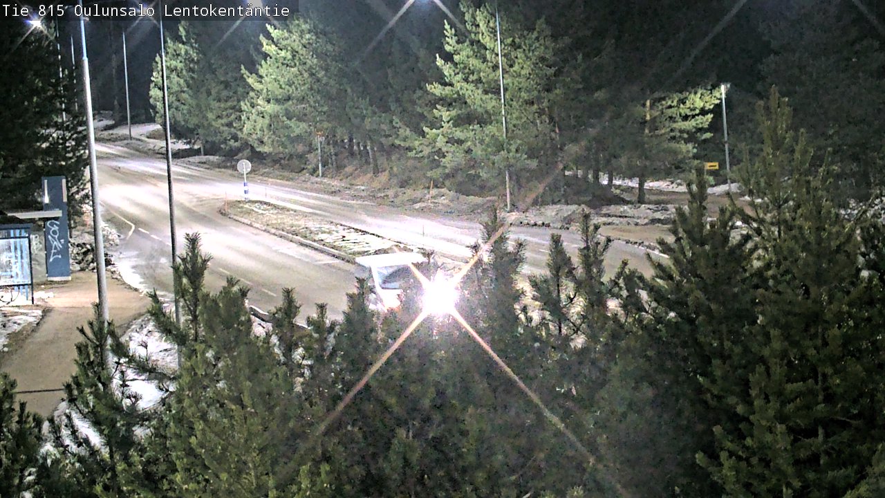 Kelikamerat Kuva Tie 816 Oulunsalo, Lentokentäntie, Oulu, Pohjois-Pohjanmaa