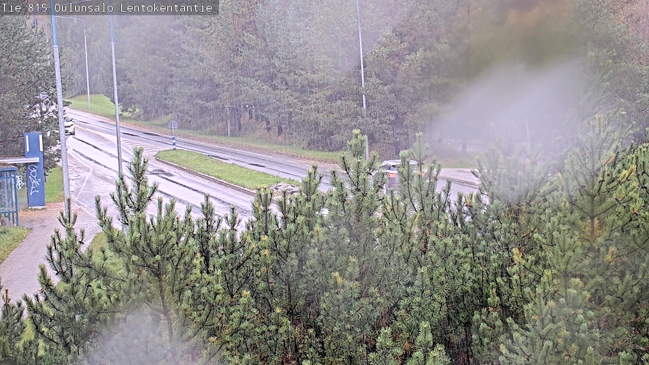 Weather Camera Image Road 816 Oulunsalo, Lentokentäntie, Oulu, Pohjois-Pohjanmaa