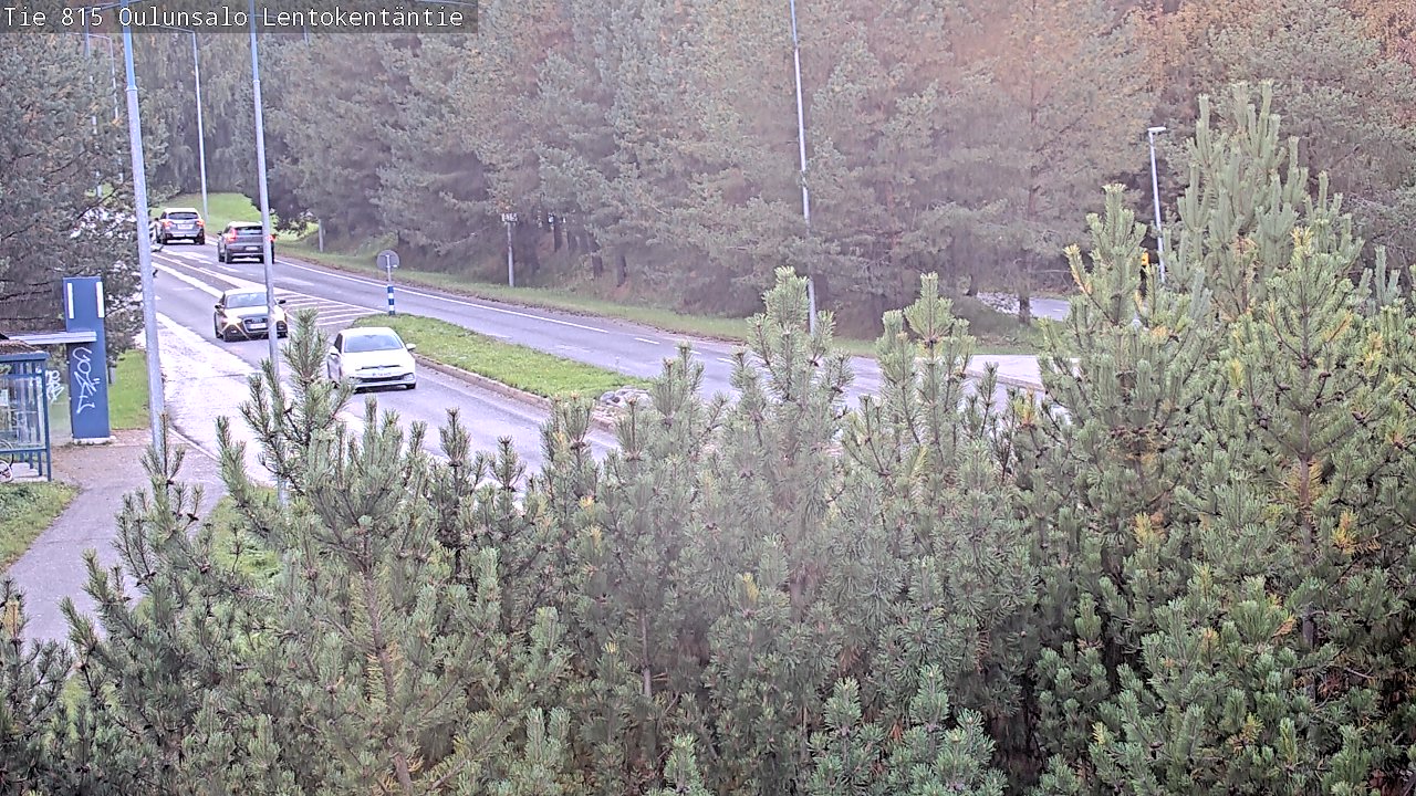 Kelikamerat Kuva Tie 816 Oulunsalo, Lentokentäntie, Oulu, Pohjois-Pohjanmaa