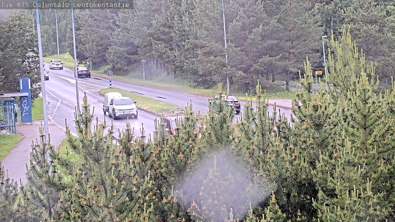 Kelikamerat Kuva Tie 816 Oulunsalo, Lentokentäntie, Oulu, Pohjois-Pohjanmaa