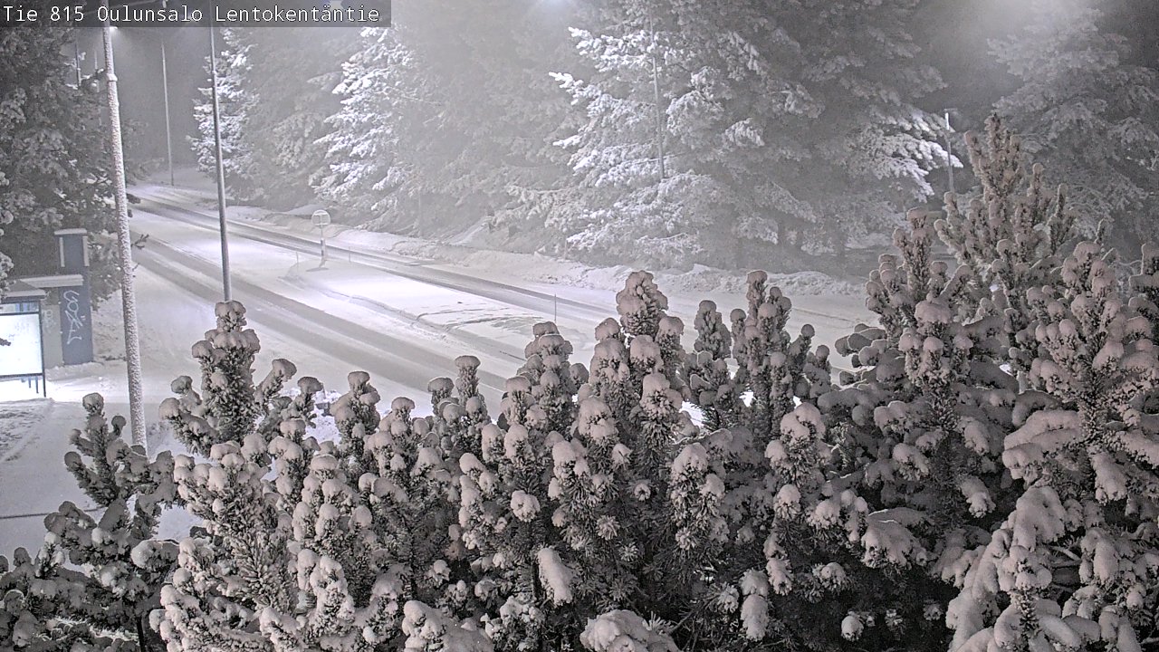 Kelikamerat Kuva Tie 816 Oulunsalo, Lentokentäntie, Oulu, Pohjois-Pohjanmaa