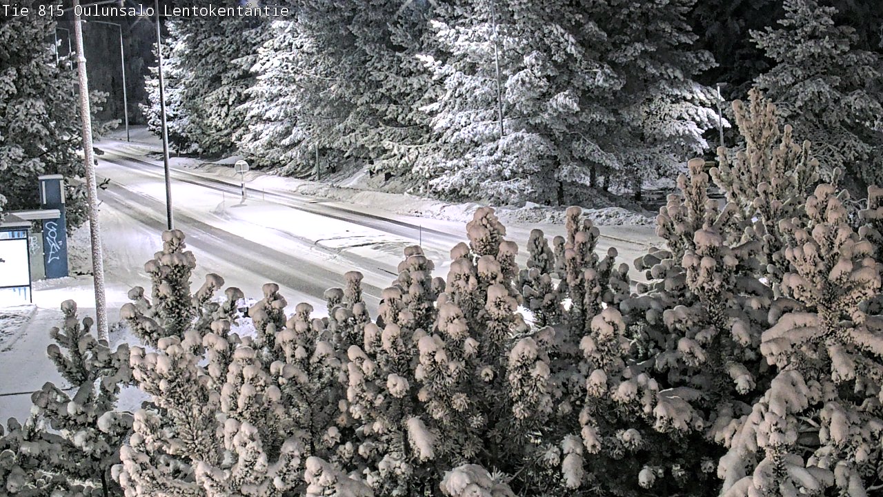 Kelikamerat Kuva Tie 816 Oulunsalo, Lentokentäntie, Oulu, Pohjois-Pohjanmaa