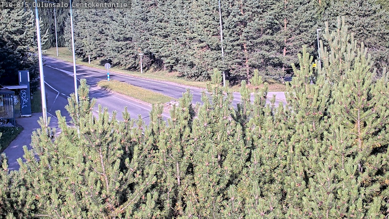 Kelikamerat Kuva Tie 816 Oulunsalo, Lentokentäntie, Oulu, Pohjois-Pohjanmaa