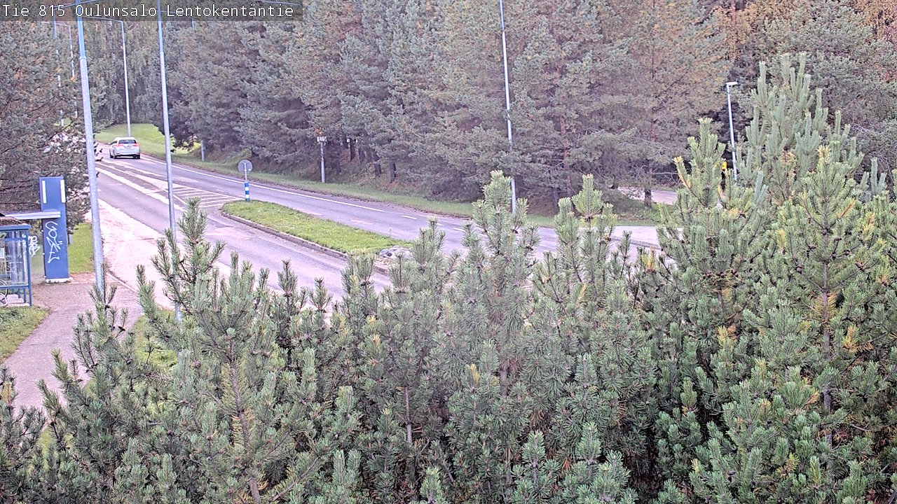 Kelikamerat Kuva Tie 816 Oulunsalo, Lentokentäntie, Oulu, Pohjois-Pohjanmaa