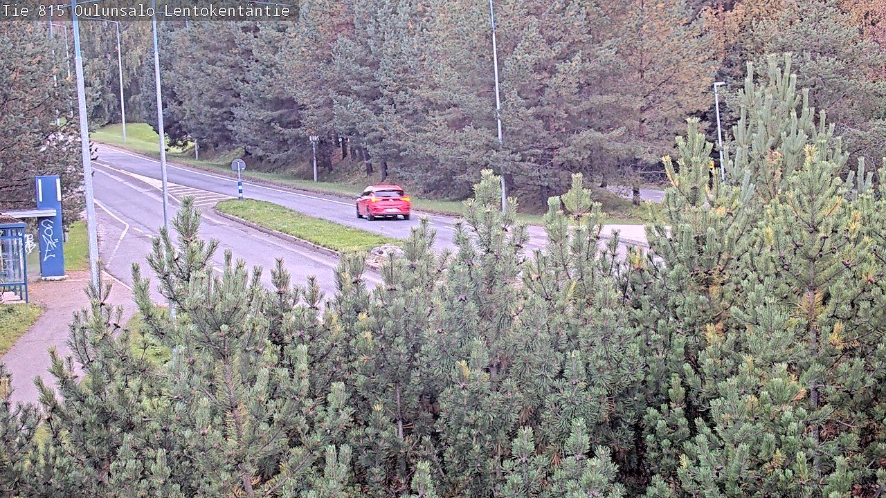 Kelikamerat Kuva Tie 816 Oulunsalo, Lentokentäntie, Oulu, Pohjois-Pohjanmaa