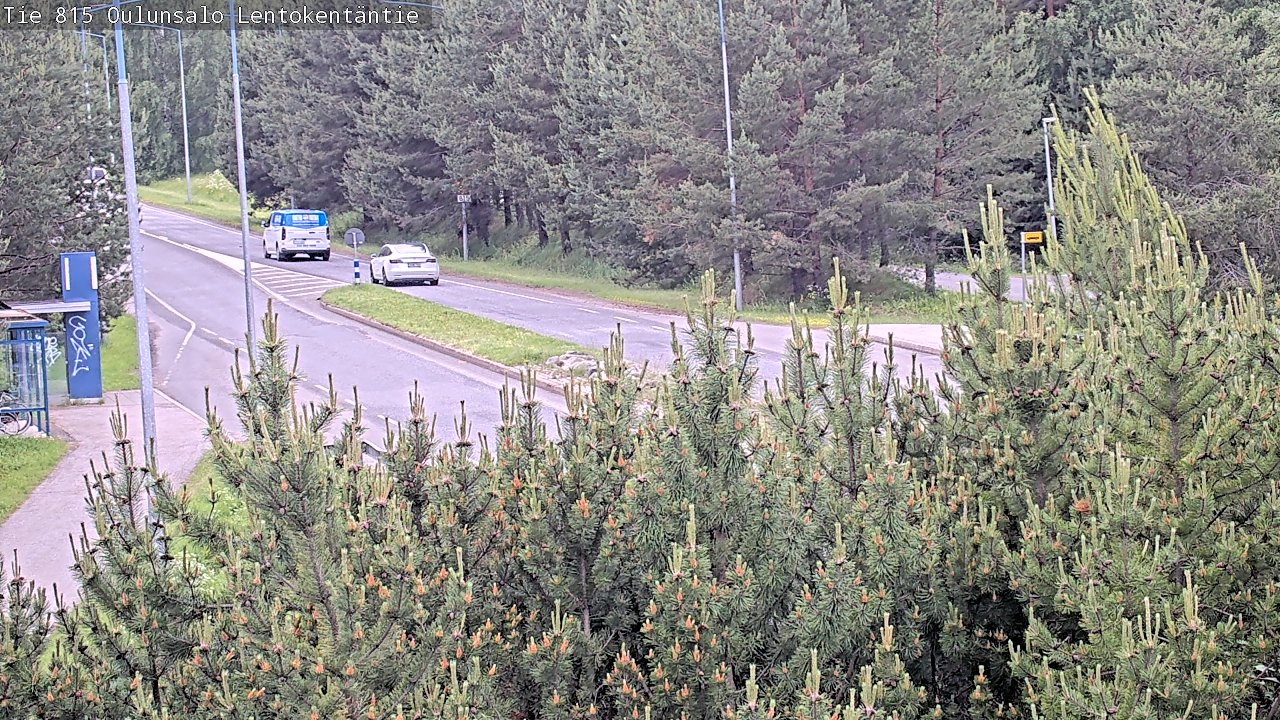 Kelikamerat Kuva Tie 816 Oulunsalo, Lentokentäntie, Oulu, Pohjois-Pohjanmaa