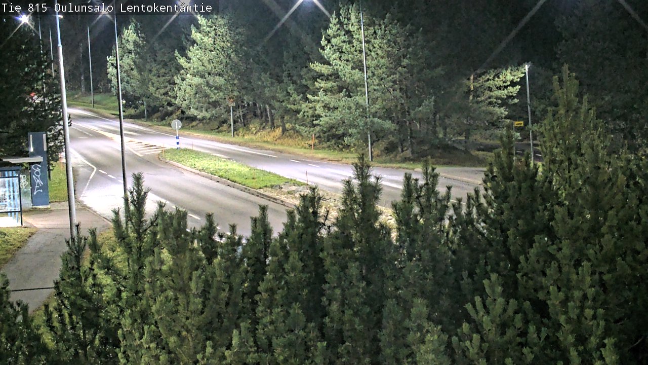 Kelikamerat Kuva Tie 816 Oulunsalo, Lentokentäntie, Oulu, Pohjois-Pohjanmaa