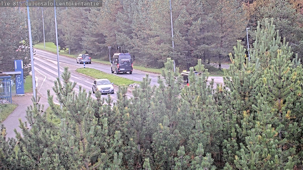 Kelikamerat Kuva Tie 816 Oulunsalo, Lentokentäntie, Oulu, Pohjois-Pohjanmaa