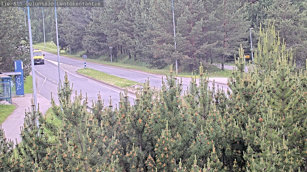 Kelikamerat Kuva Tie 816 Oulunsalo, Lentokentäntie, Oulu, Pohjois-Pohjanmaa