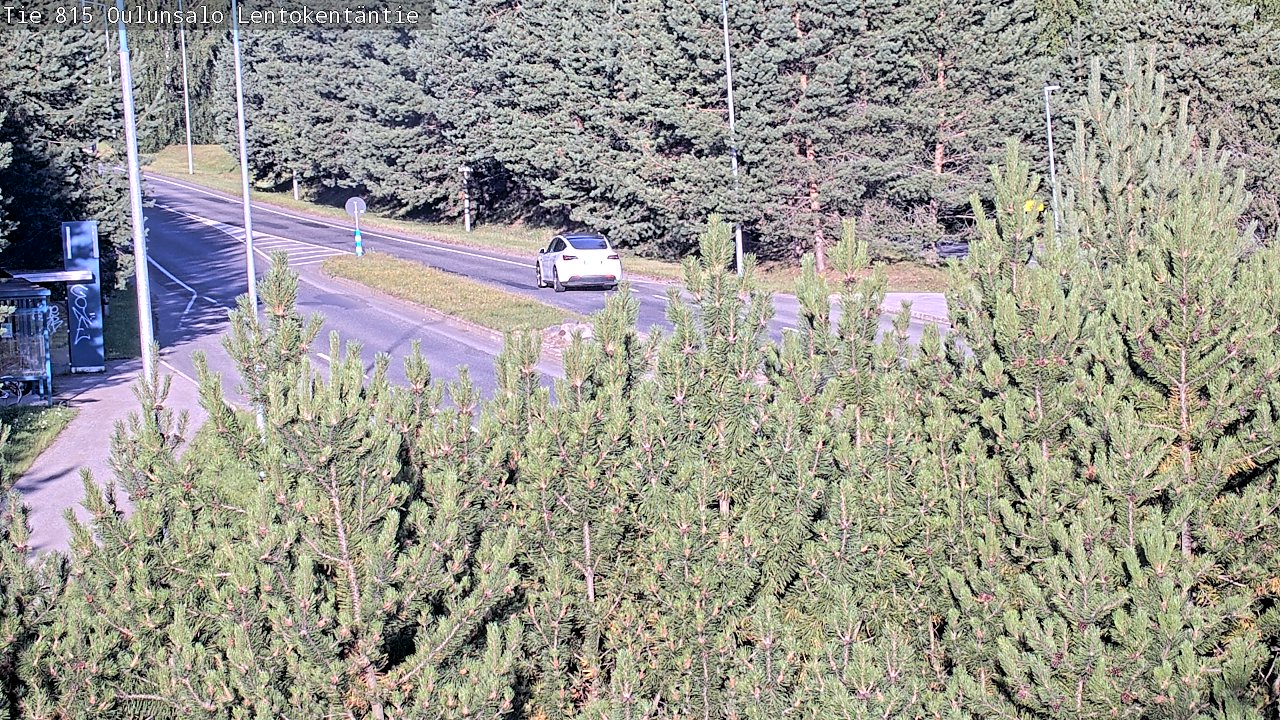 Weather Camera Image Road 816 Oulunsalo, Lentokentäntie, Oulu, Pohjois-Pohjanmaa