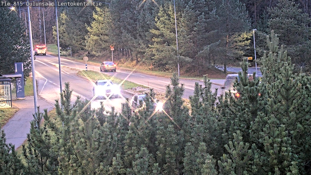Kelikamerat Kuva Tie 816 Oulunsalo, Lentokentäntie, Oulu, Pohjois-Pohjanmaa