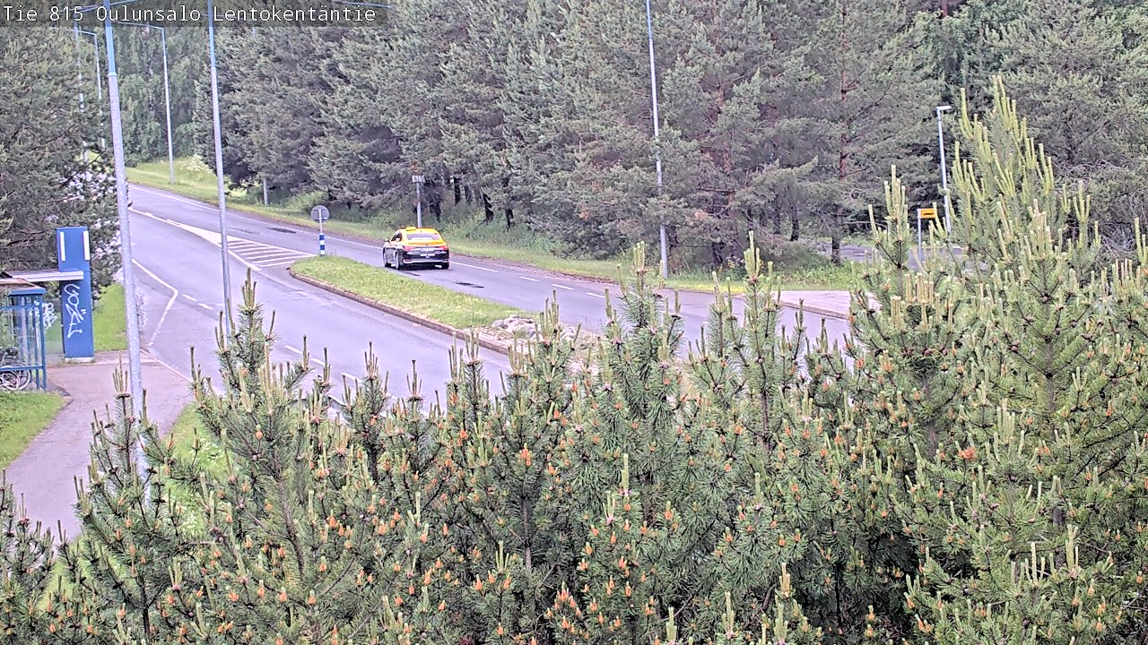 Kelikamerat Kuva Tie 816 Oulunsalo, Lentokentäntie, Oulu, Pohjois-Pohjanmaa