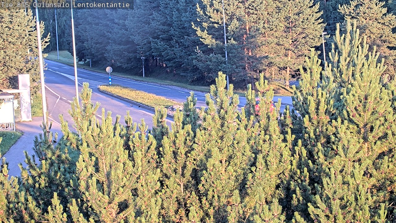Weather Camera Image Road 816 Oulunsalo, Lentokentäntie, Oulu, Pohjois-Pohjanmaa