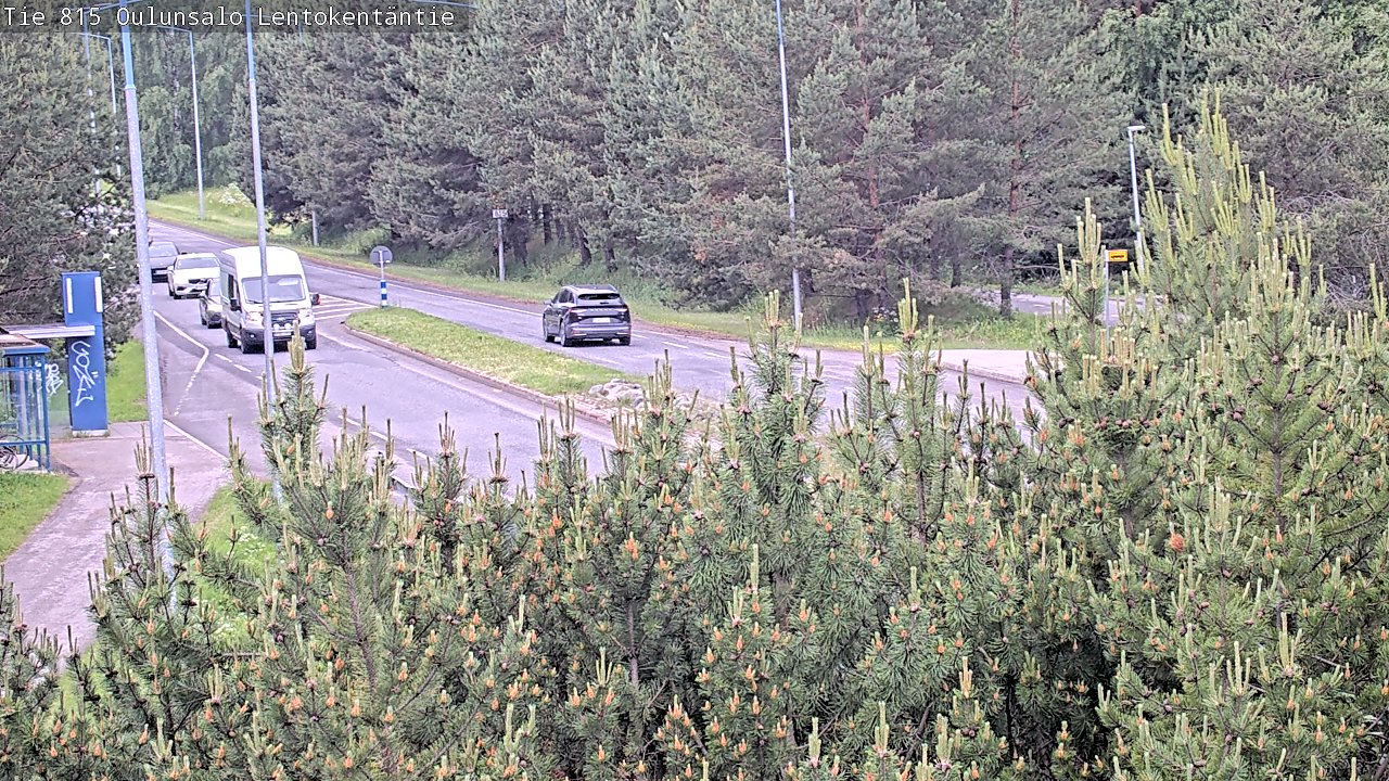 Kelikamerat Kuva Tie 816 Oulunsalo, Lentokentäntie, Oulu, Pohjois-Pohjanmaa