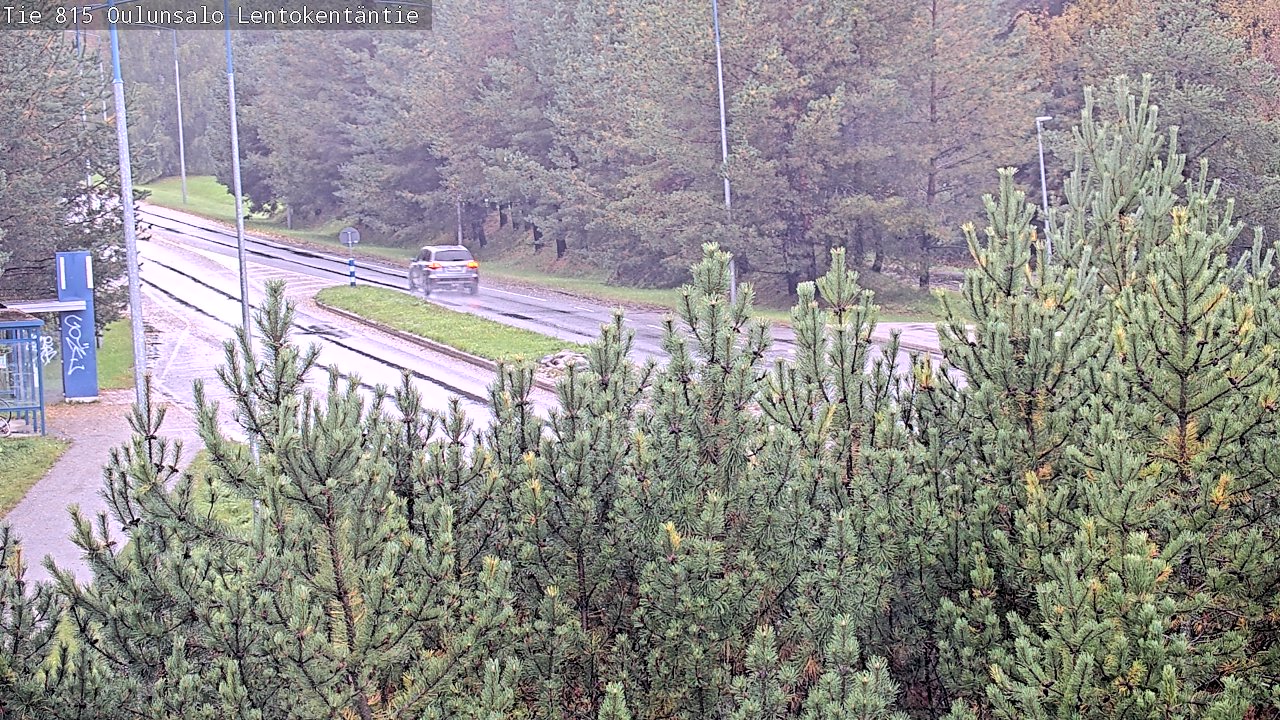 Weather Camera Image Road 816 Oulunsalo, Lentokentäntie, Oulu, Pohjois-Pohjanmaa