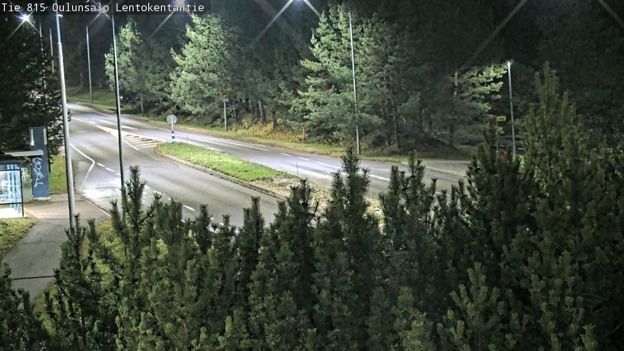 Kelikamerat Kuva Tie 816 Oulunsalo, Lentokentäntie, Oulu, Pohjois-Pohjanmaa