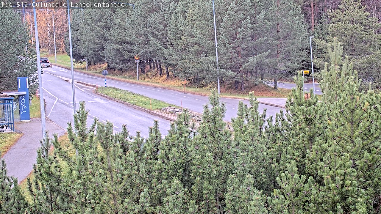 Kelikamerat Kuva Tie 816 Oulunsalo, Lentokentäntie, Oulu, Pohjois-Pohjanmaa