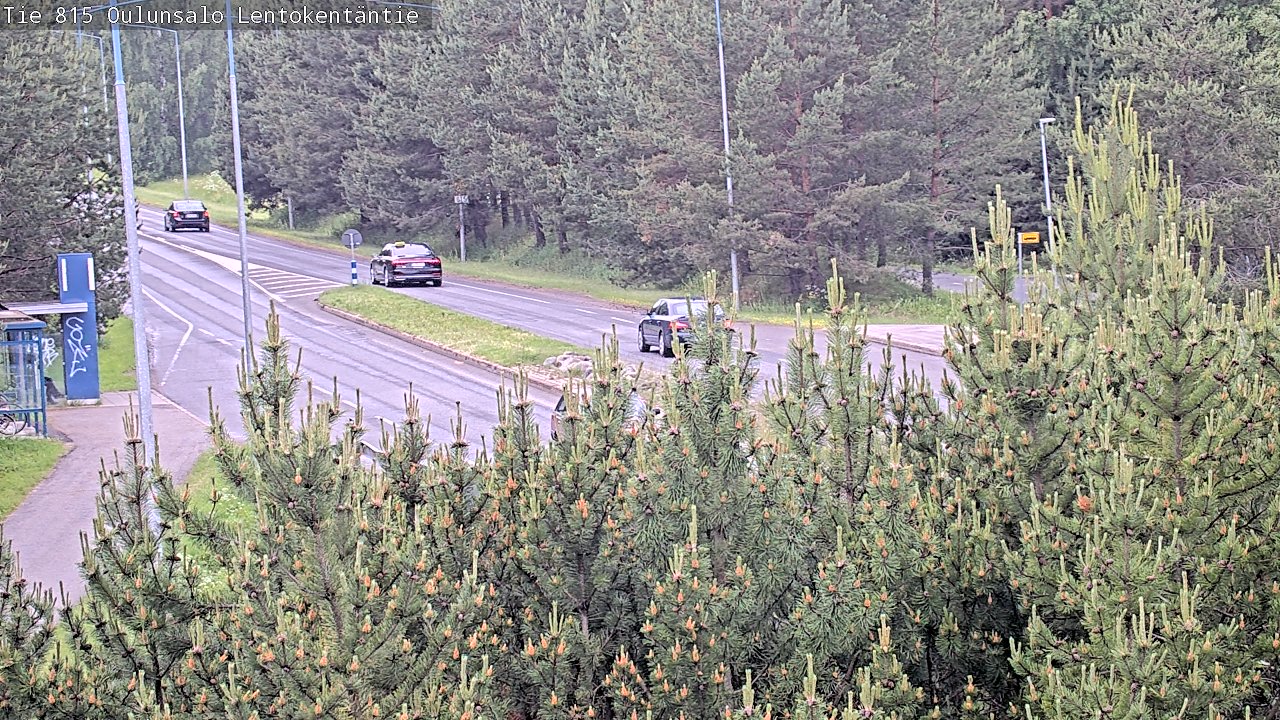 Kelikamerat Kuva Tie 816 Oulunsalo, Lentokentäntie, Oulu, Pohjois-Pohjanmaa