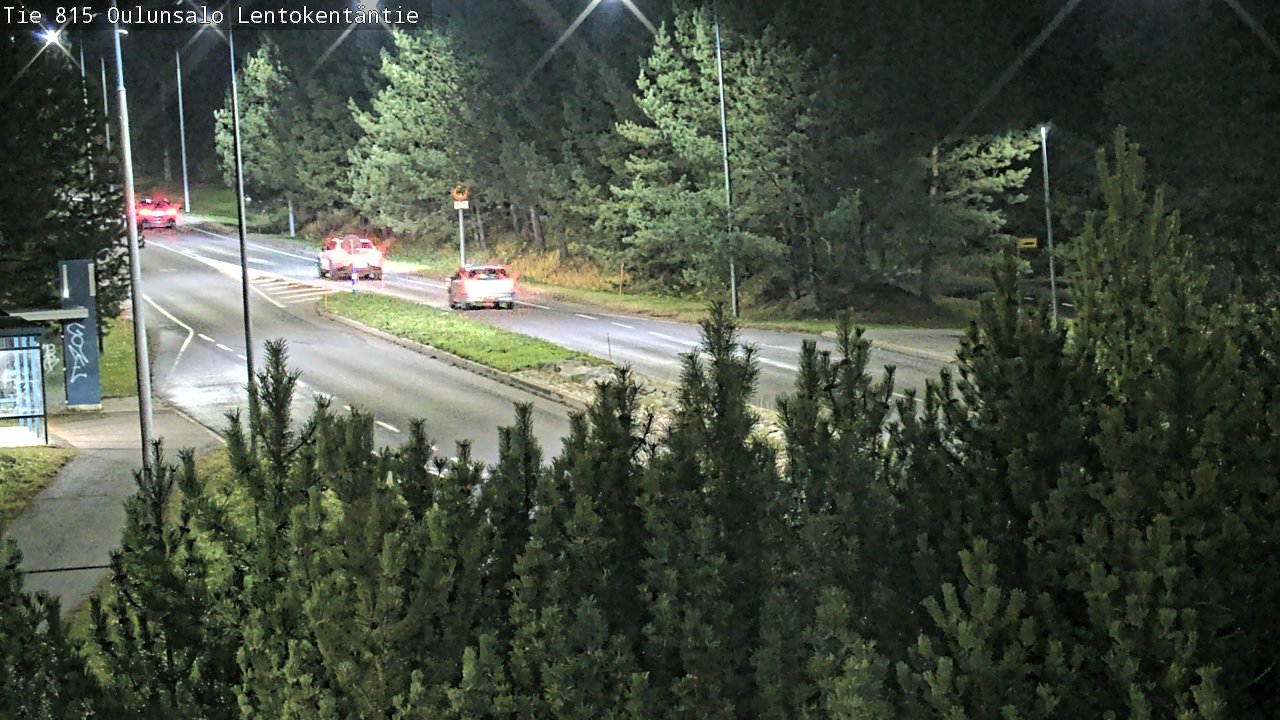 Kelikamerat Kuva Tie 816 Oulunsalo, Lentokentäntie, Oulu, Pohjois-Pohjanmaa