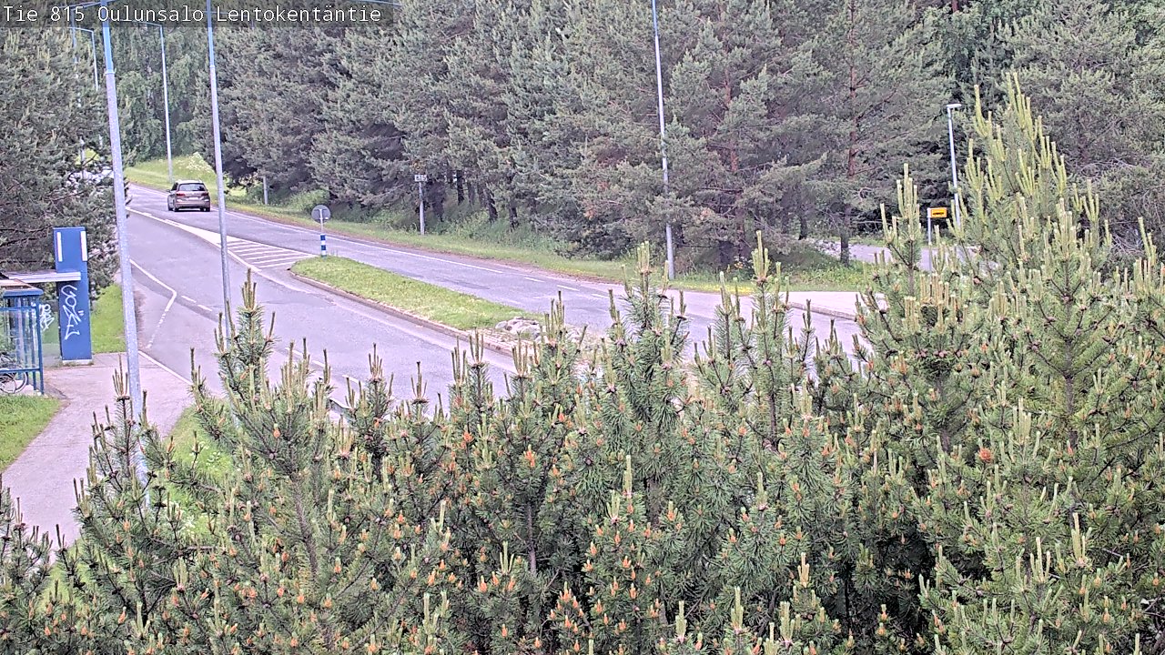 Kelikamerat Kuva Tie 816 Oulunsalo, Lentokentäntie, Oulu, Pohjois-Pohjanmaa