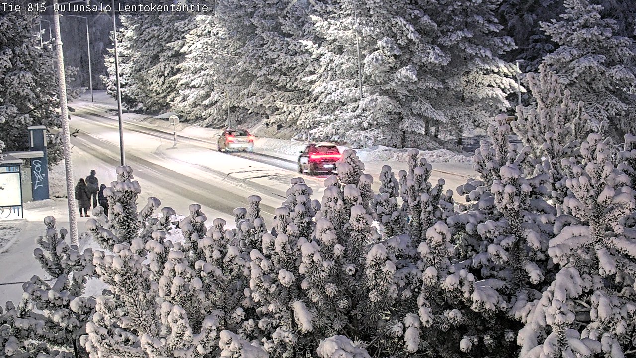 Kelikamerat Kuva Tie 816 Oulunsalo, Lentokentäntie, Oulu, Pohjois-Pohjanmaa