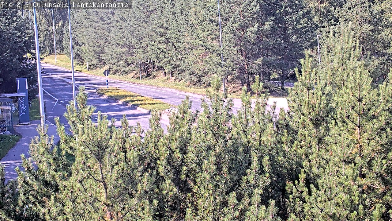 Kelikamerat Kuva Tie 816 Oulunsalo, Lentokentäntie, Oulu, Pohjois-Pohjanmaa