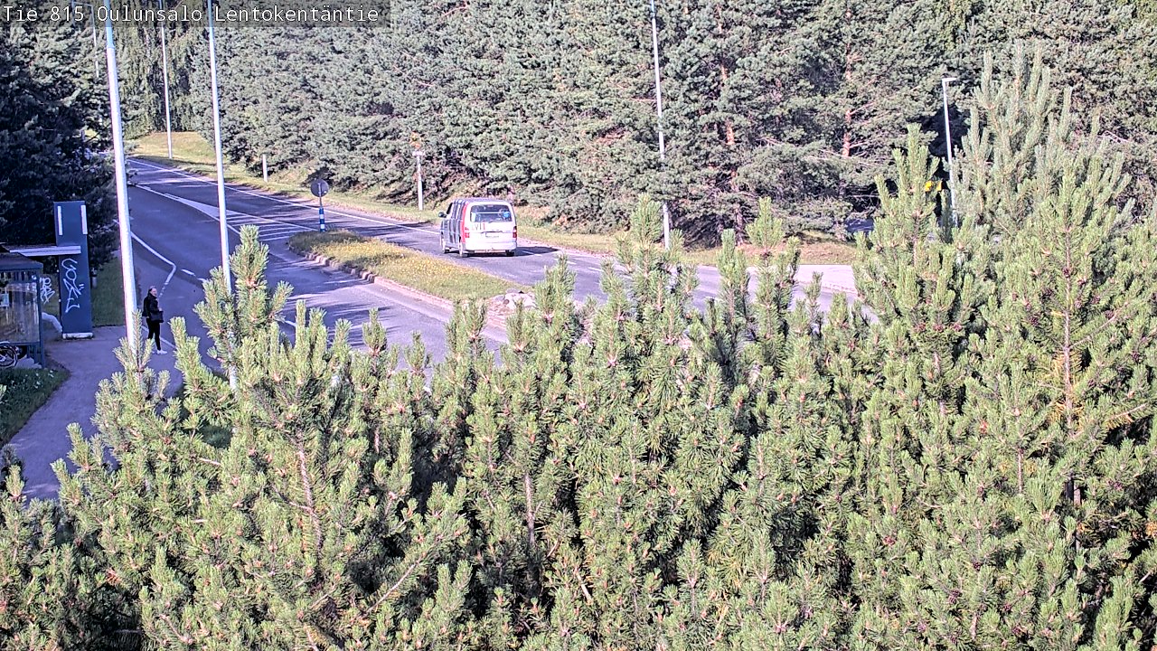 Weather Camera Image Road 816 Oulunsalo, Lentokentäntie, Oulu, Pohjois-Pohjanmaa
