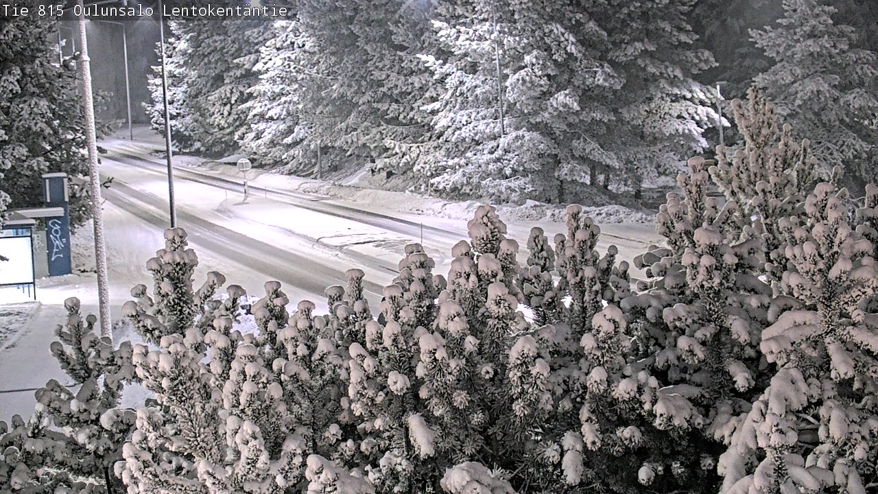 Kelikamerat Kuva Tie 816 Oulunsalo, Lentokentäntie, Oulu, Pohjois-Pohjanmaa