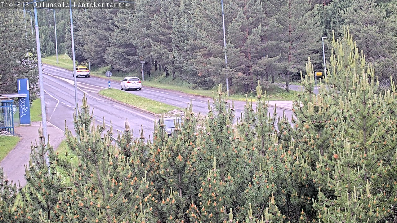 Kelikamerat Kuva Tie 816 Oulunsalo, Lentokentäntie, Oulu, Pohjois-Pohjanmaa