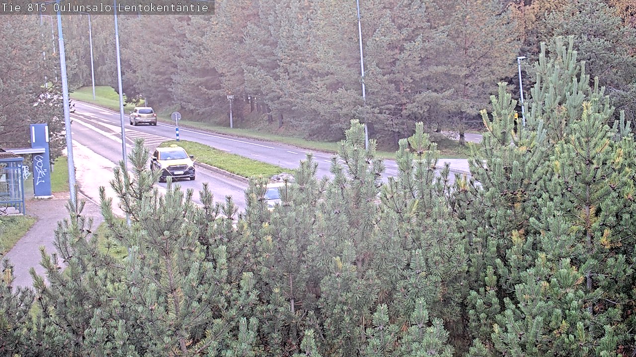 Kelikamerat Kuva Tie 816 Oulunsalo, Lentokentäntie, Oulu, Pohjois-Pohjanmaa