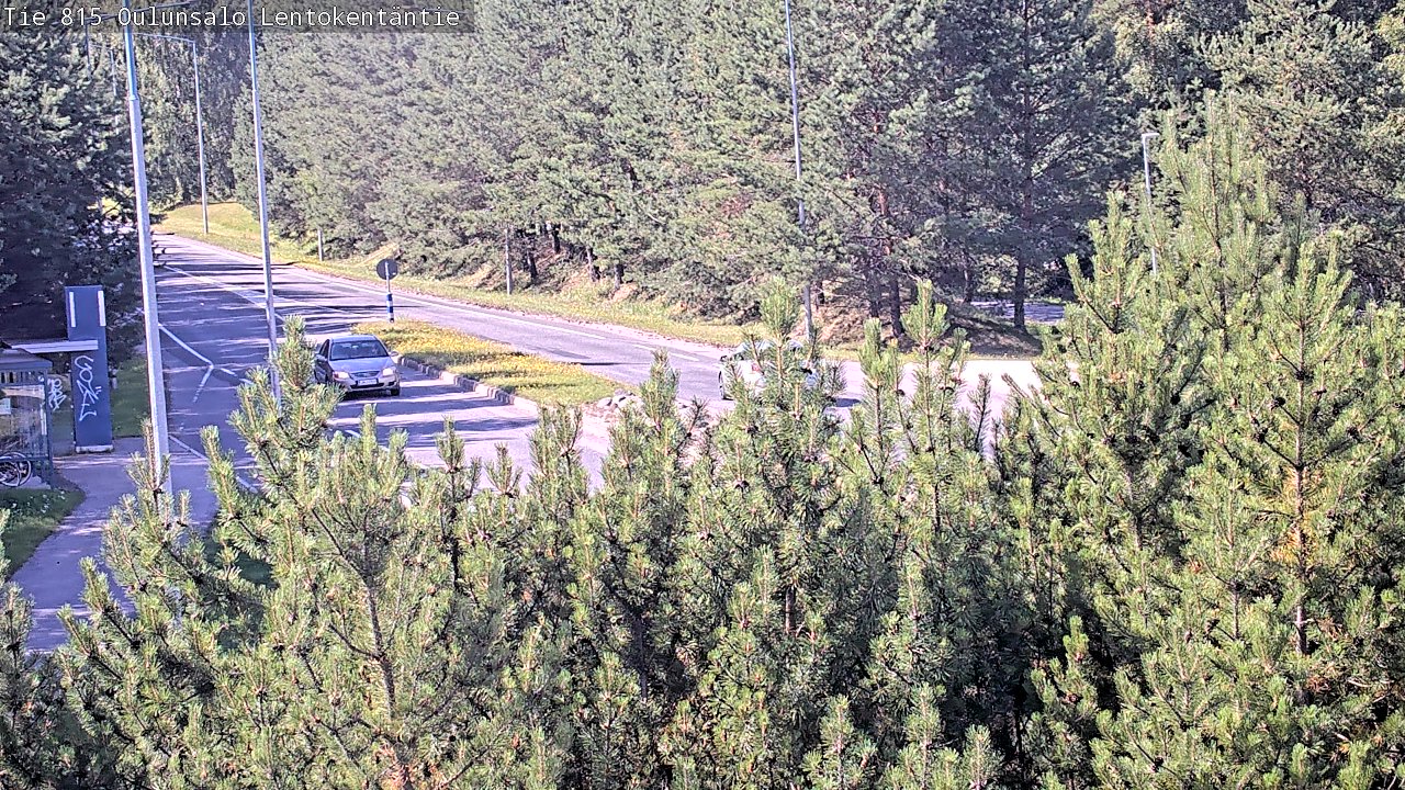 Kelikamerat Kuva Tie 816 Oulunsalo, Lentokentäntie, Oulu, Pohjois-Pohjanmaa