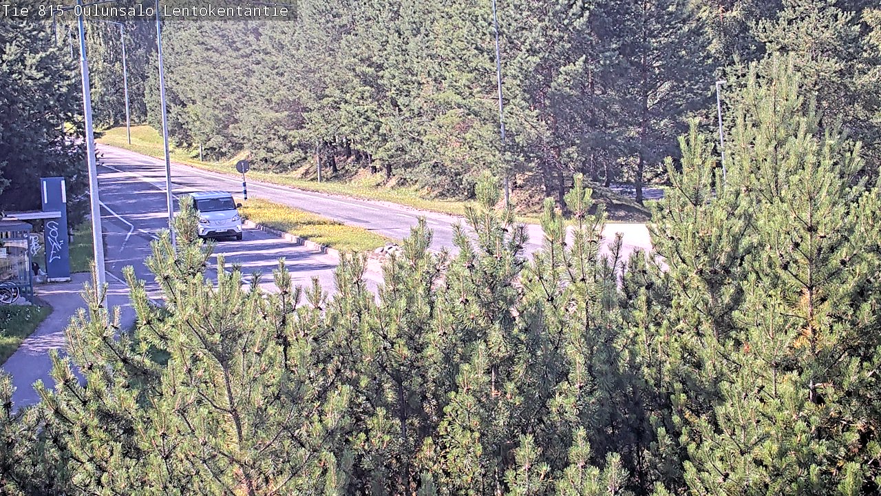Kelikamerat Kuva Tie 816 Oulunsalo, Lentokentäntie, Oulu, Pohjois-Pohjanmaa