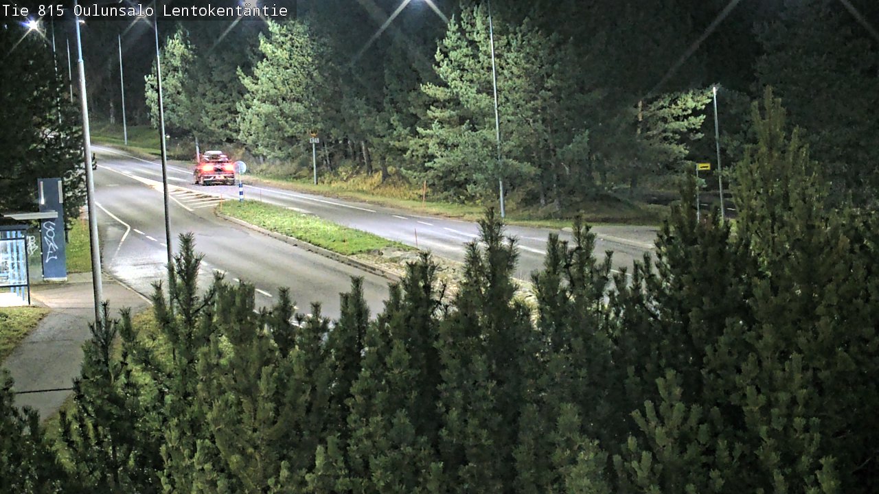 Kelikamerat Kuva Tie 816 Oulunsalo, Lentokentäntie, Oulu, Pohjois-Pohjanmaa