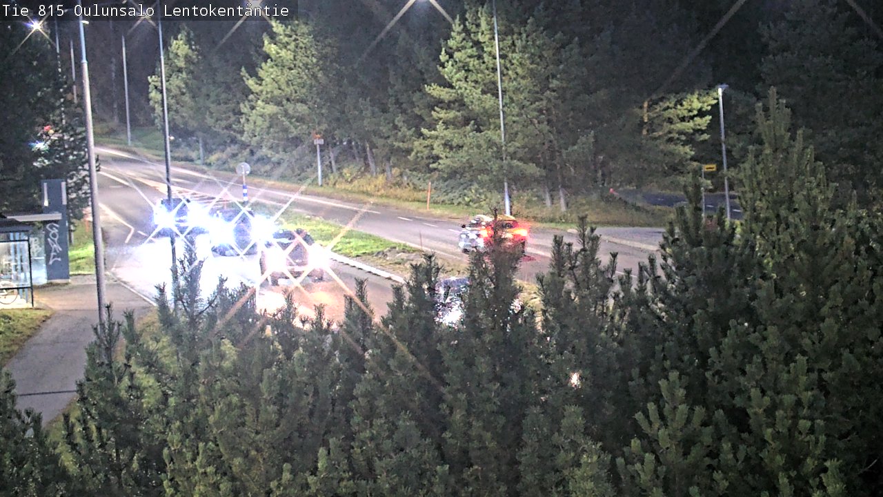 Kelikamerat Kuva Tie 816 Oulunsalo, Lentokentäntie, Oulu, Pohjois-Pohjanmaa