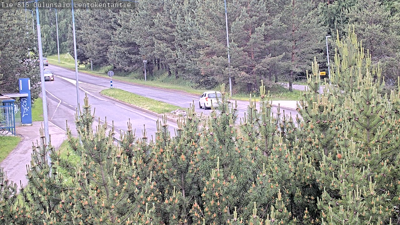 Kelikamerat Kuva Tie 816 Oulunsalo, Lentokentäntie, Oulu, Pohjois-Pohjanmaa