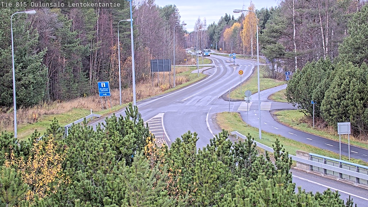 Kelikamerat Kuva Tie 816 Oulunsalo, Lentokentäntie, Oulu, Pohjois-Pohjanmaa