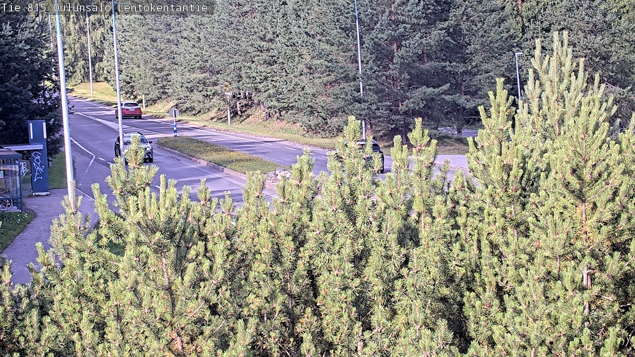 Kelikamerat Kuva Tie 816 Oulunsalo, Lentokentäntie, Oulu, Pohjois-Pohjanmaa
