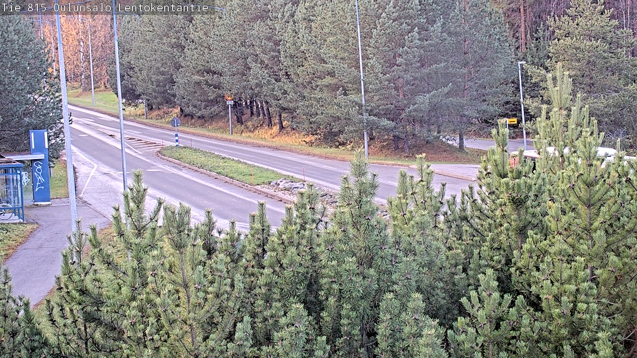 Kelikamerat Kuva Tie 816 Oulunsalo, Lentokentäntie, Oulu, Pohjois-Pohjanmaa