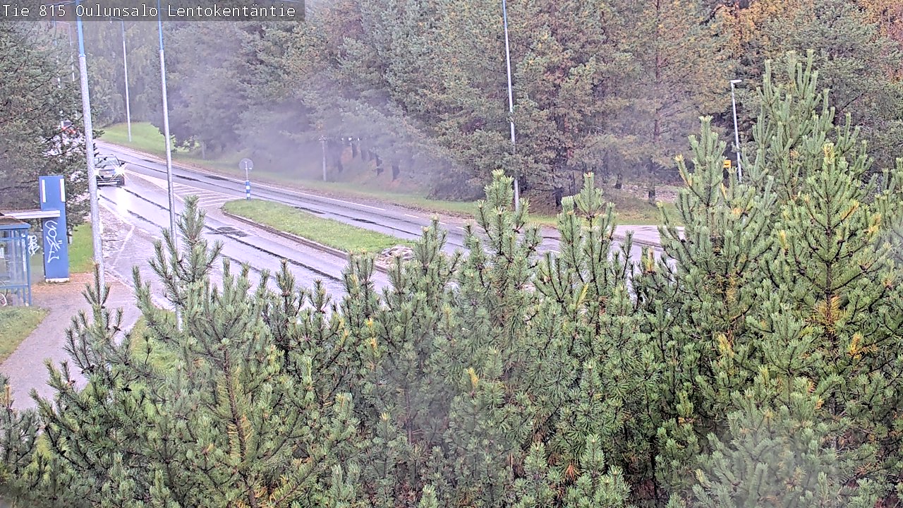 Weather Camera Image Road 816 Oulunsalo, Lentokentäntie, Oulu, Pohjois-Pohjanmaa