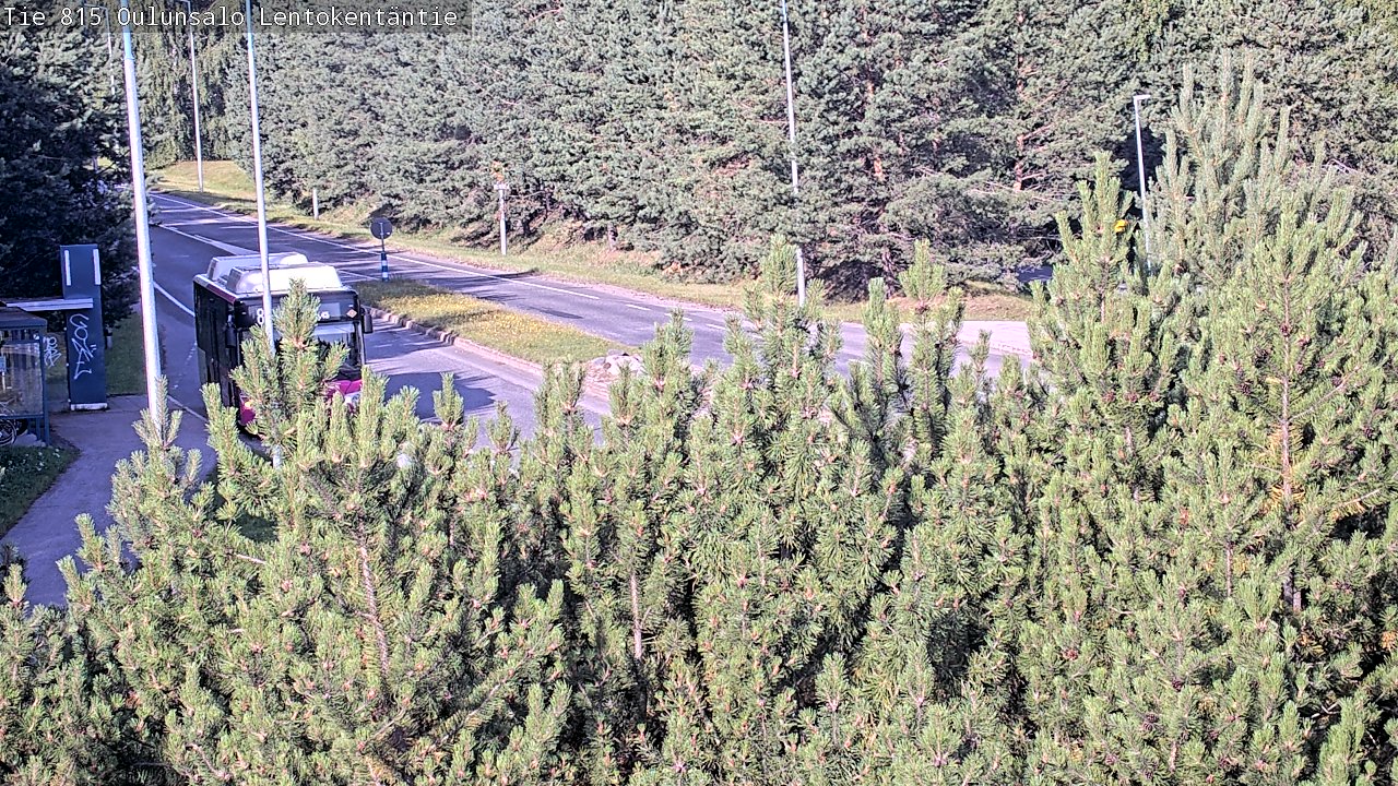 Weather Camera Image Road 816 Oulunsalo, Lentokentäntie, Oulu, Pohjois-Pohjanmaa