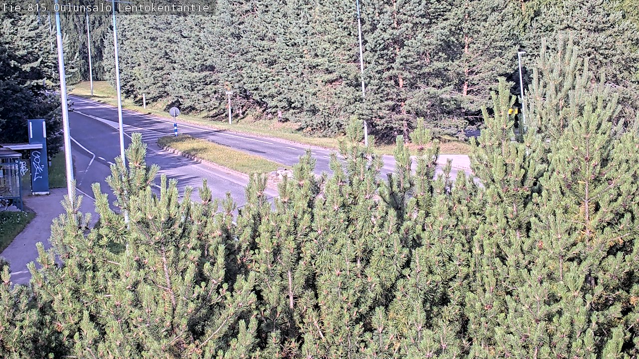 Kelikamerat Kuva Tie 816 Oulunsalo, Lentokentäntie, Oulu, Pohjois-Pohjanmaa