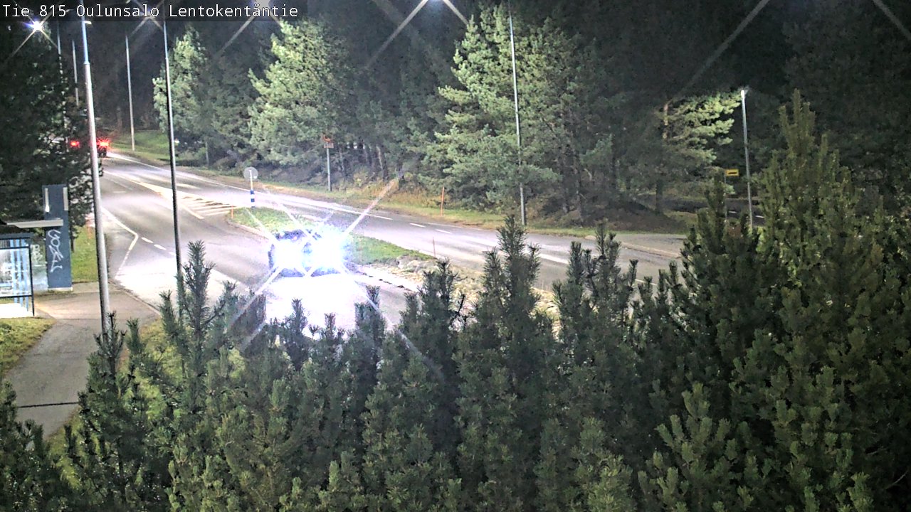 Kelikamerat Kuva Tie 816 Oulunsalo, Lentokentäntie, Oulu, Pohjois-Pohjanmaa